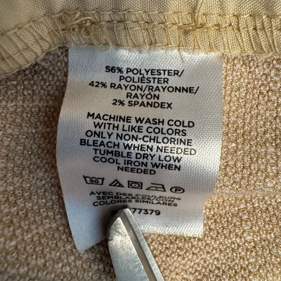 Ann Taylor Sophia Straight Leg Pants Women Size 10 Stretch Work Career Old Money - Picture 5 of 7